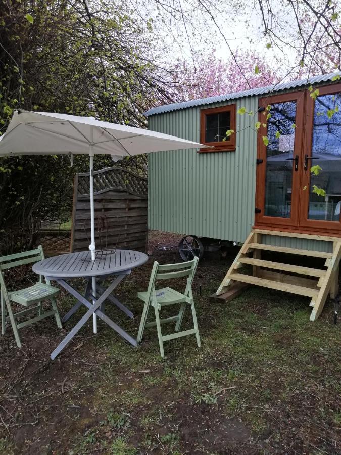 Durham Donkey Rescue Shepherd'S Hut Hotel ภายนอก รูปภาพ