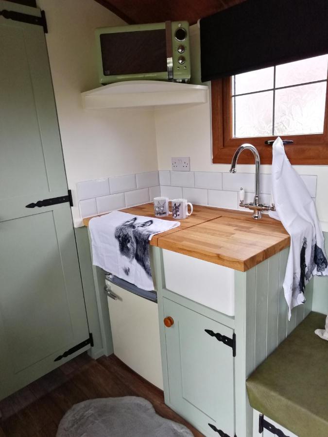 Durham Donkey Rescue Shepherd'S Hut Hotel ภายนอก รูปภาพ